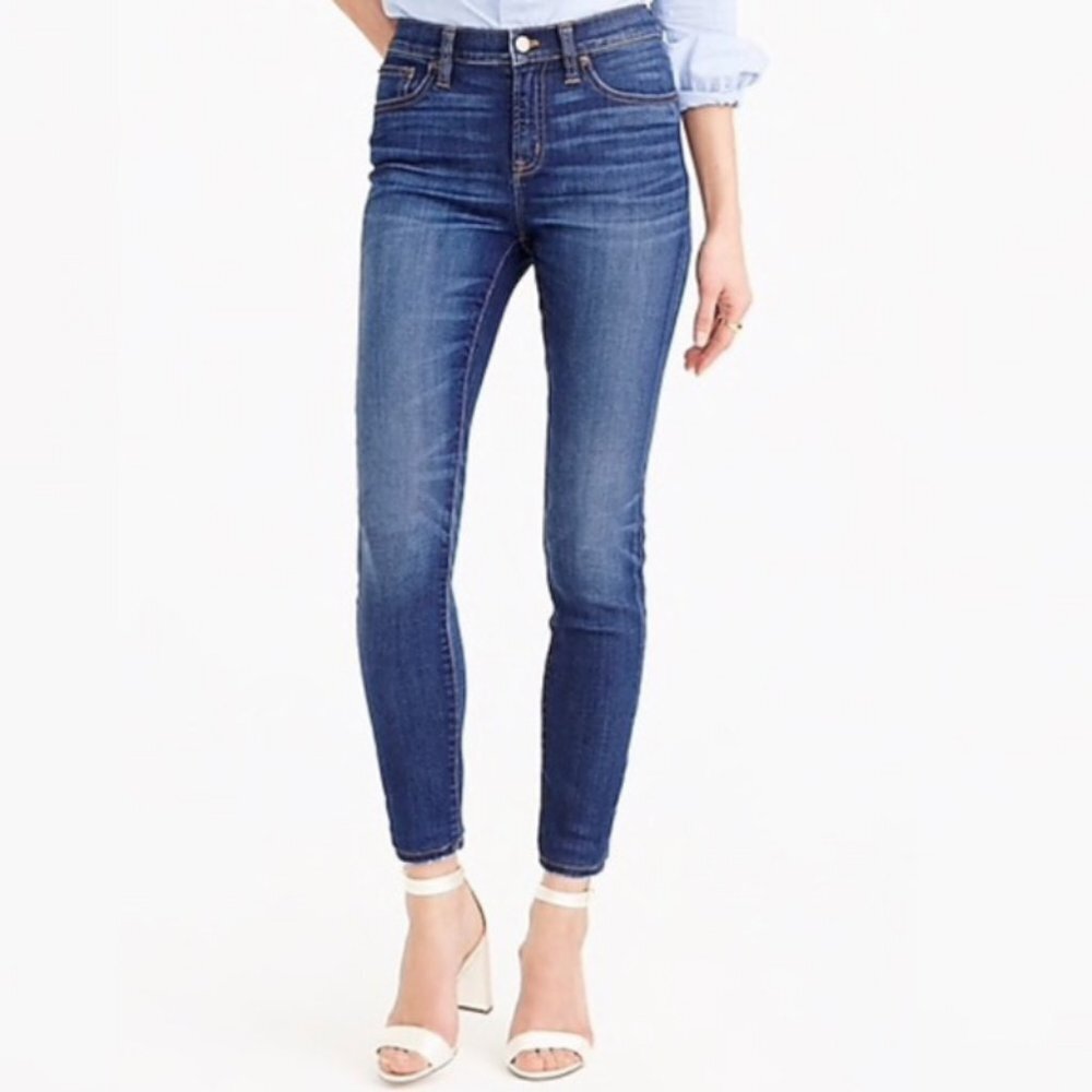 J.CREW Lookout High Rise Stretch Skinny Jeans